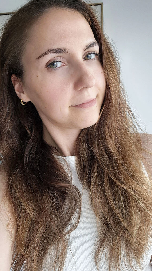 Résultat du maquillage Fawn Shimmer 12H Colorful Sephora en fin de journée